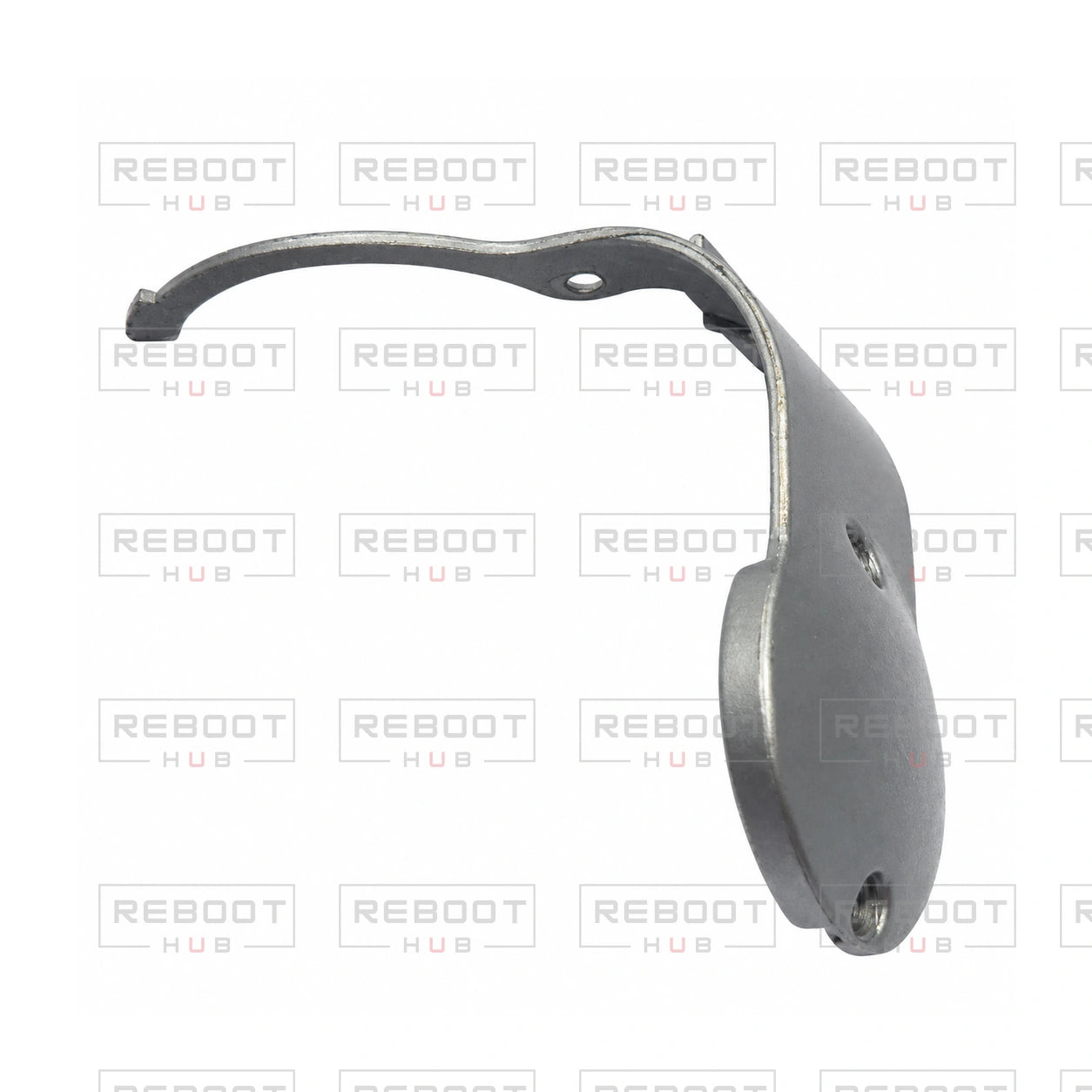 OEM-pulled DJI Mavic Pro / Mavic Pro Platinum Gimbal Camera Top Cover, photographed view 35, on white with Reboot Hub watermark overlay