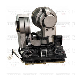 OEM-pulled DJI Mavic Pro / Mavic Pro Platinum Gimbal Camera Assembly, photographed view 39, on white with Reboot Hub watermark overlay