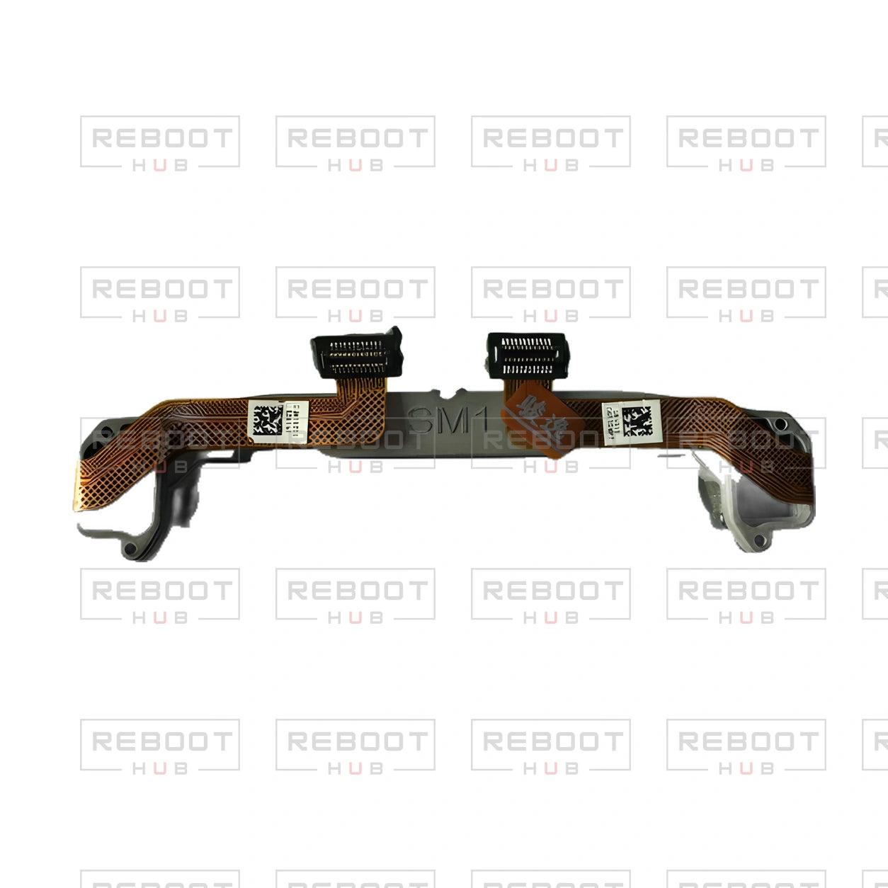 OEM-pulled DJI Mavic Pro Forward Vision Module, photographed view 62, on white with Reboot Hub watermark overlay