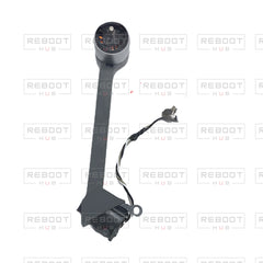 OEM-pulled DJI Mavic Pro Rear Arm Right, photographed view 74, on white with Reboot Hub watermark overlay