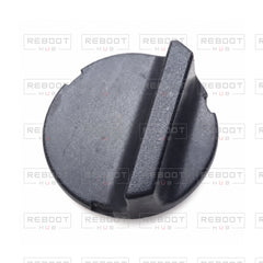 OEM-pulled DJI Mavic Pro Rear Landing Gear Right, photographed view 77, on white with Reboot Hub watermark overlay