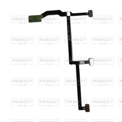 OEM-pulled DJI Mavic Pro Platinum Gimbal Flexible Flat Cable, photographed view 120, on white with Reboot Hub watermark overlay