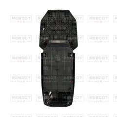 OEM-pulled DJI Mavic Pro Platinum Upper Shell, photographed view 123, on white with Reboot Hub watermark overlay