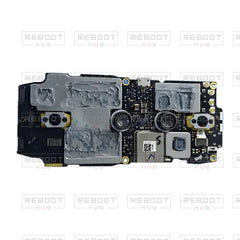 OEM-pulled DJI Mavic Pro Platinum Motherboard, actual front view 1, white background with Reboot Hub watermark overlay