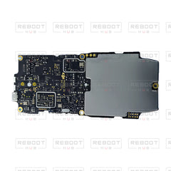OEM-pulled DJI Mavic Pro Platinum Motherboard, actual reverse view 2, white background with Reboot Hub watermark overlay