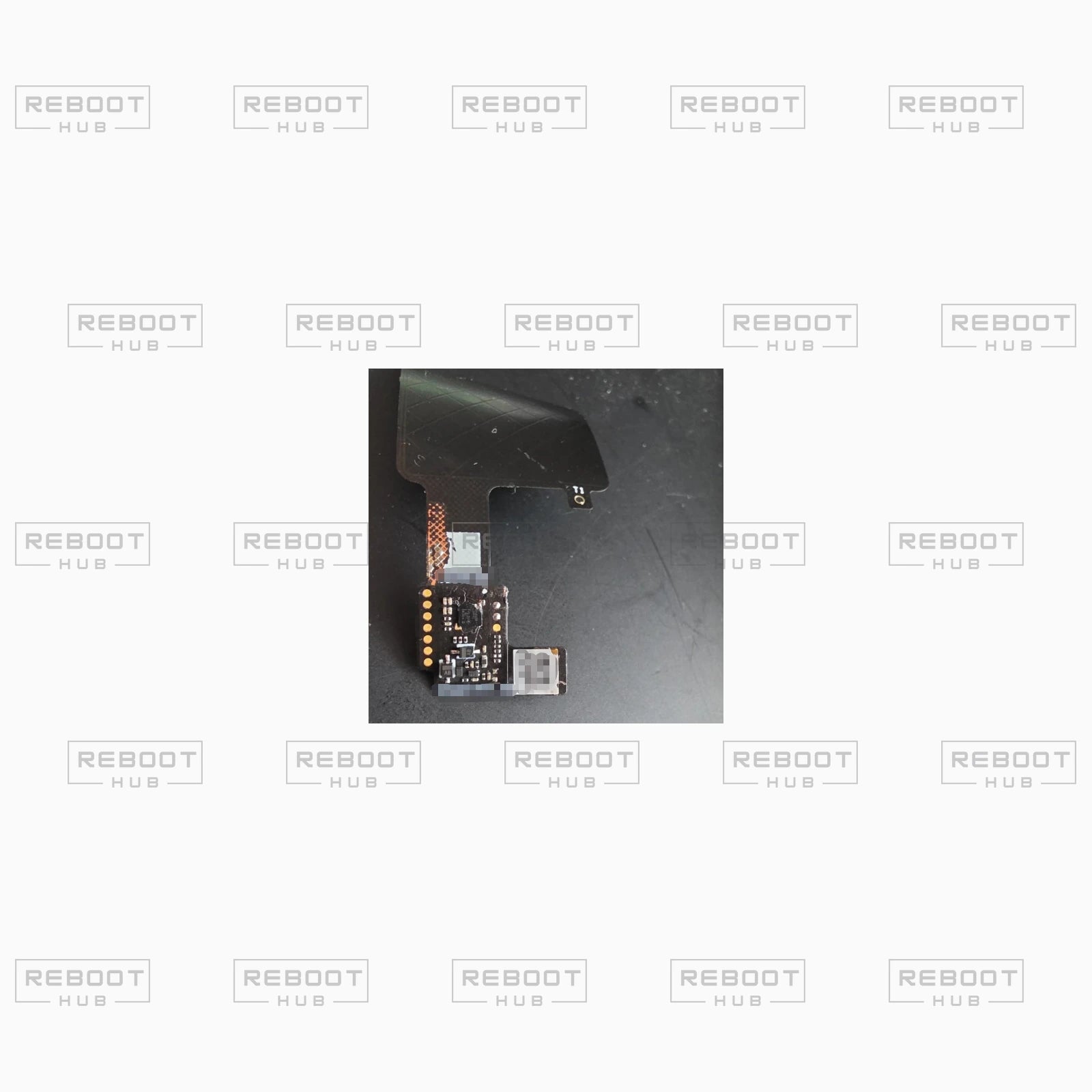 OEM-pulled DJI Goggles 2 touchpad control component, rear detail for the mask + touchpad assembly